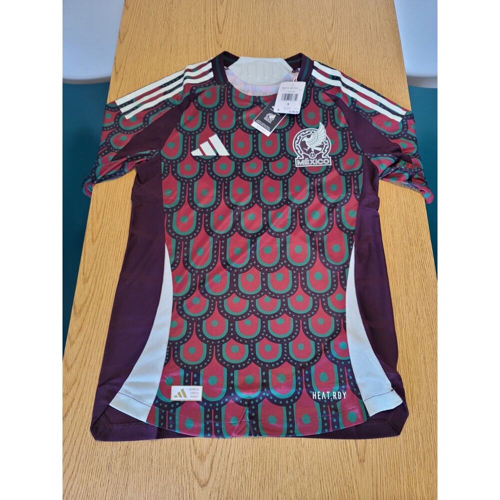 Adidas Mexico Authentic 2024 Home Soccer Jersey - Men's Small ~ IP6379